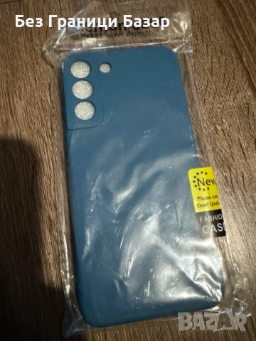 Нов кейс Калъф от силикон за Samsung Galaxy S22 Plus Син за телефон Самсунг