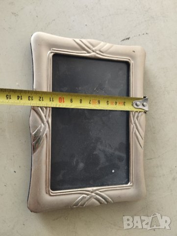 посребрена рамка за снимка в стил арт деко, снимка 3 - Антикварни и старинни предмети - 42199059