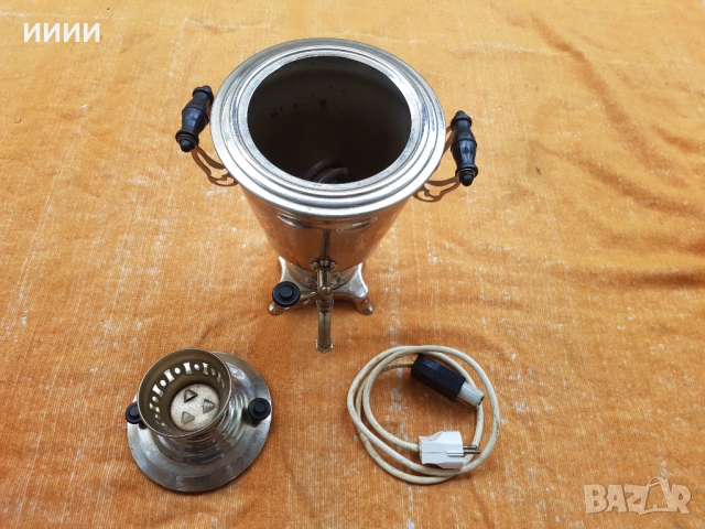 Самовар чайник 3 литра, снимка 3 - Антикварни и старинни предмети - 53211675