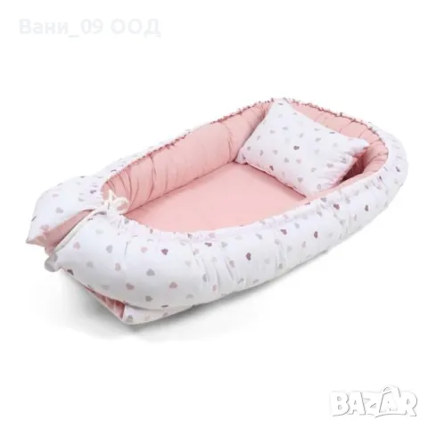 Бебешко гнездо в сиво или розово, снимка 2 - Други - 48941292