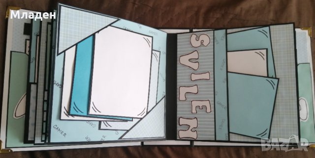 Ръчно изработен скрапбук албум, снимка 13 - Други - 35809812