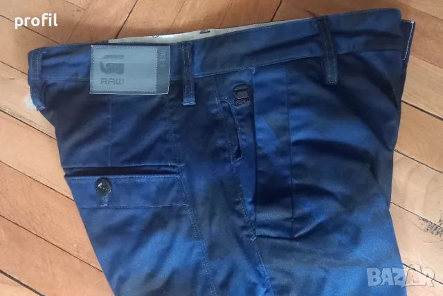 G-star Bronson Slim Chino Camo Stretch мъжки панталон W31/L32, снимка 5 - Панталони - 50347399