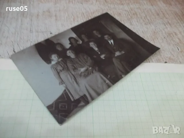 Снимка стара с роднини в къщи до миндера, снимка 3 - Колекции - 48017225