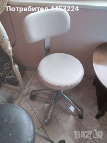 фризьорски, козметичен помощен стол и помощен стол за педикюр 