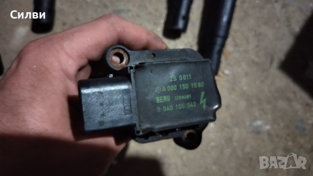 Оригинална запалителна бобина Beru 0040100042 / A0001501580 за Mercedes W203 CL203 C209 W211, снимка 10 - Части - 44500885