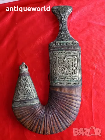Стар Йеменски ХАНДЖАР , Кинджал Кама , Острие