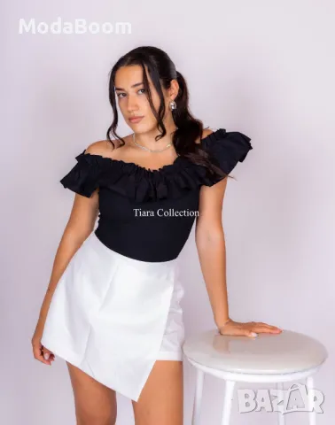 Дамска бяла пола , снимка 2 - Поли - 48077139