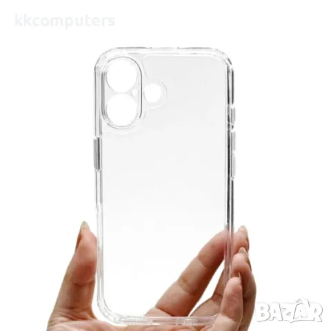 iPhone 16 (6.1) Силиконов кейс MBX 2mm и Протектор, снимка 5 - Калъфи, кейсове - 49844175