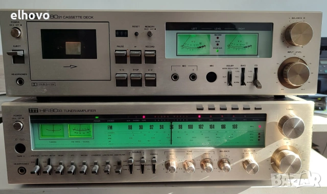 Ресивър и дек ITT HIFI 8033, 8021#1