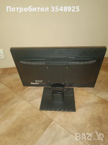 Монитор Acer V206HQL, снимка 8 - Монитори - 49636366