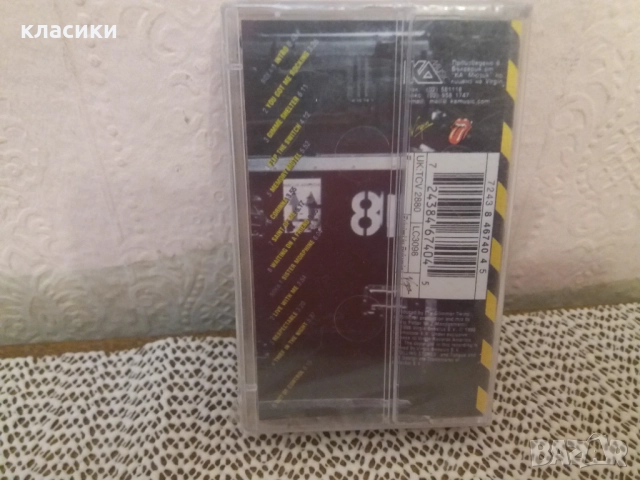Аудио касетка Rolling stones. , снимка 3 - Аудио касети - 52818592