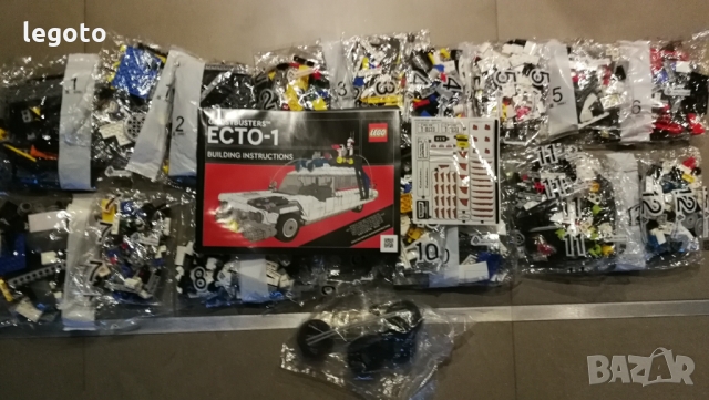 НОВО ЛЕГО 10274 Криейтър Експерт - ECTO-1 LEGO 10274 Creator Expert - ECTO-1 LEGO 10274, снимка 8 - Конструктори - 36073527