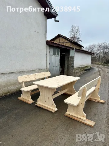 Маси пейки от масив, снимка 8 - Маси - 55848064