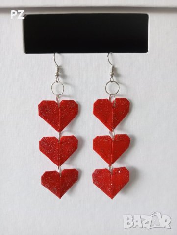 Обеци сърце