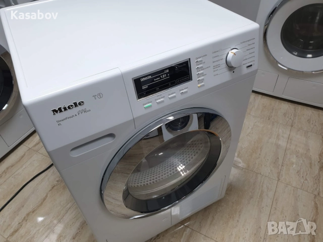 9кг Пара Miele Сушилня с термопомпа Миеле 12м Гаранция