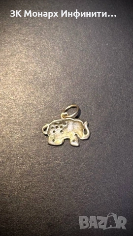 Златна висулка, снимка 2 - Колиета, медальони, синджири - 53709463