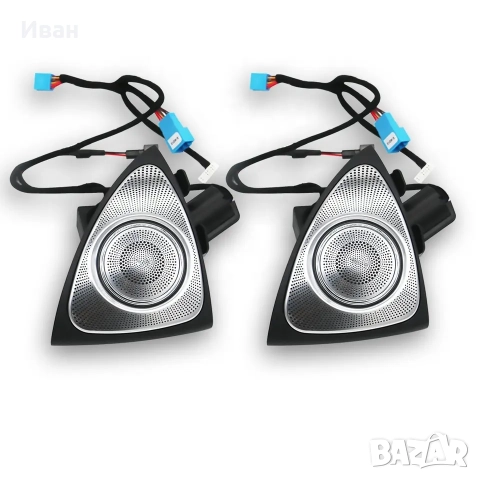 Въртящи се говорители за врат 3D MERCEDES S , C , E , GLC CLASS, снимка 3 - Аксесоари и консумативи - 52564708