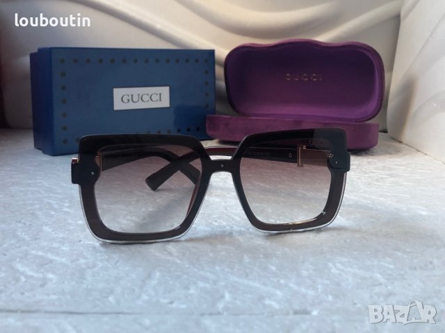 Gucci 2022 дамски слънчеви очила ув 400, снимка 3 - Слънчеви и диоптрични очила - 38686452