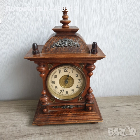 Стар настолен часовник с латерна, снимка 9 - Антикварни и старинни предмети - 51832520