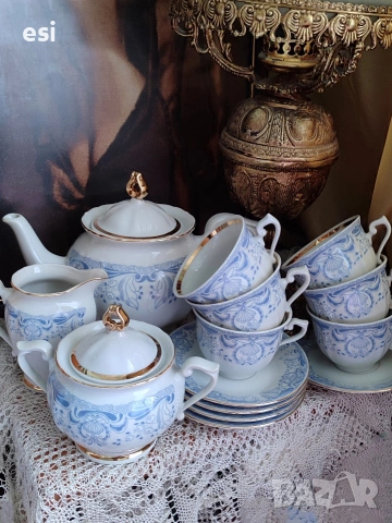 Сервиз Изида , снимка 6 - Антикварни и старинни предмети - 53200449