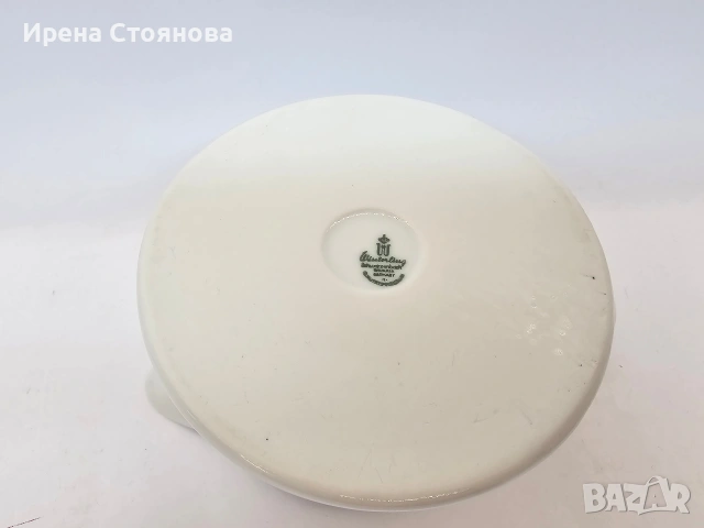 Winterling Schwarzenbach 1979-2000 г. Сосиера с декор сламено цвете. , снимка 3 - Сервизи - 53390102