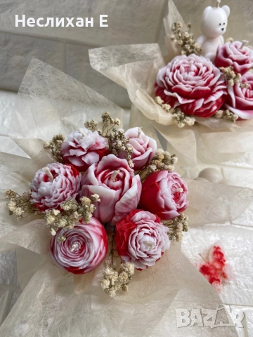 Ароматни букети от соев восък, снимка 2 - Други стоки за дома - 52860979