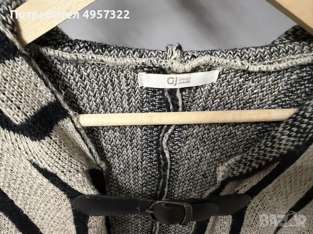 Дамско пончо Gaudi Jeans, снимка 2 - Жилетки - 56192902