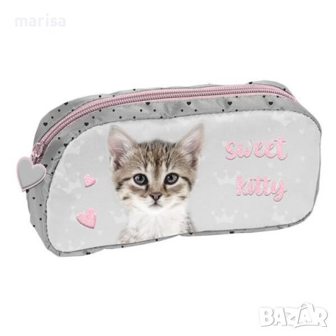 Ученически несесер с коте, Cat Paso 5903162121918, снимка 1