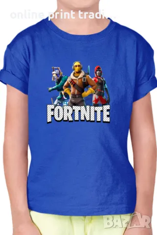Детска тениска Фортнайт Fortnite Trio, снимка 6 - Детски тениски и потници - 48524501