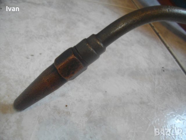 ОКСИЖННА АЦЕТИЛЕНОВА ГОРЕЛКА 52 см PREGO СТАРО КАЧЕСТВО С МАРКУЧИ 2Х10м, снимка 2 - Други инструменти - 41881278