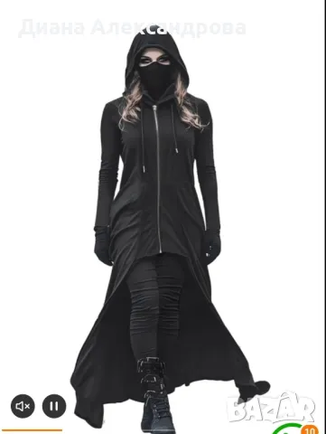 Дълъг суичър в готик стил, снимка 2 - Суичъри - 49726114