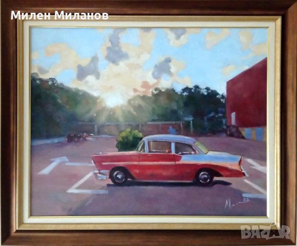 Картина рисувана с маслени бои , снимка 2 - Картини - 42374471