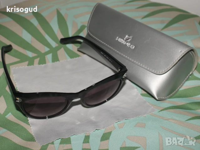 Оригинални дамски слънчеви очила SWAROVSKI, пълен комплект, снимка 11 - Слънчеви и диоптрични очила - 51284706