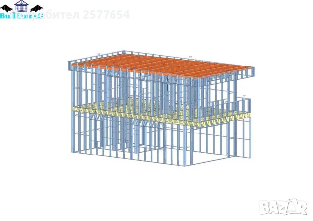 Къща,Бунгало,Преместваема къща,Сглобяеми къщи,Модулни,Жилищни-115м²