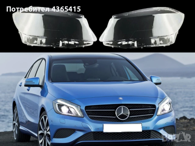 Стъкла за фарове на Mercedes A-Class W176 (2012-2015)
