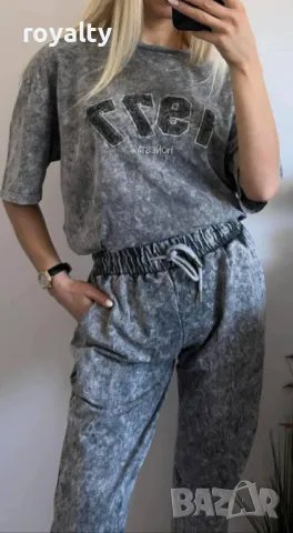 Дамски комплекти от варен памук , снимка 3 - Комплекти - 49883985