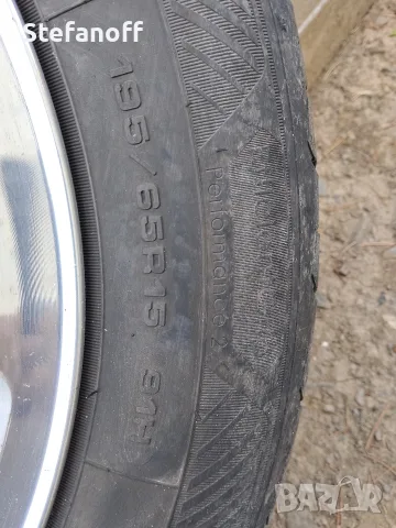 Алуминиеви джанти 15 с гуми , VW/AUDI, снимка 10 - Гуми и джанти - 55799889