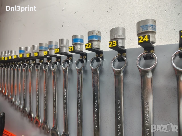 Комбиниран комплект държачи за гаечни ключове и камъни 1/2, снимка 4 - Други инструменти - 50540162