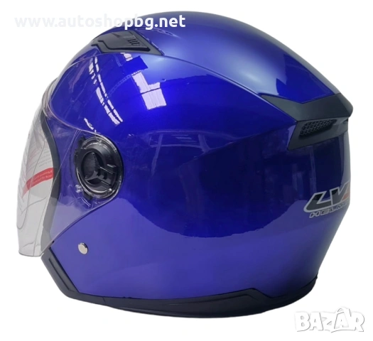 Мото каска – Синя VD 3459 / AA 175-1, снимка 2 - Аксесоари и консумативи - 53511491