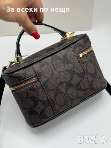 Coach Дамска Чанта Тип Куфар С Къса И Дълга Дръжка - Различни Цветове Код E152, снимка 6 - Чанти - 55840579
