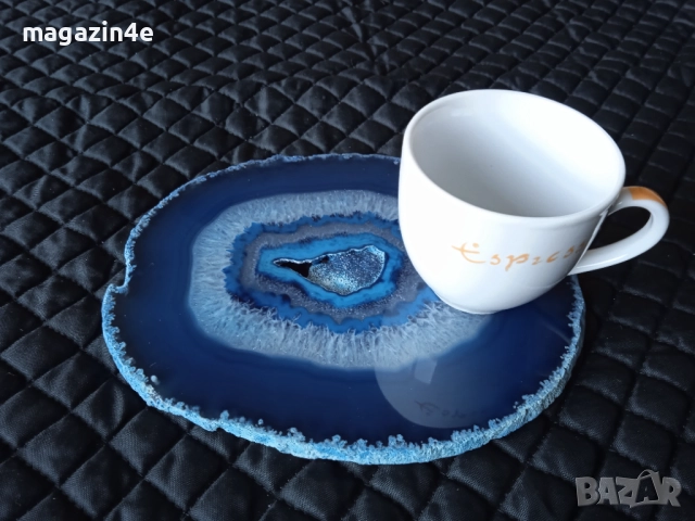 Голяма плочка от естествен ахат,скъпоценен камък за хармония и дълголетие,Родопи,Родопис,, снимка 4 - Декорация за дома - 52267253