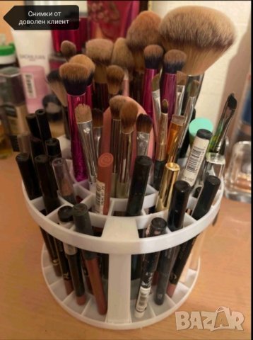 Органайзер за съхранение на четки и гримове, снимка 7 - Комплекти и лотове - 41816296