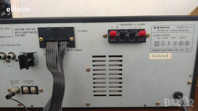 Aудио система Sanyo V34, снимка 6 - Аудиосистеми - 41287422