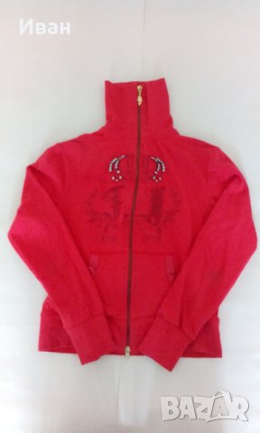 Дамска блуза дълъг ръкав яка поло - отлично състояние - само по телефон!