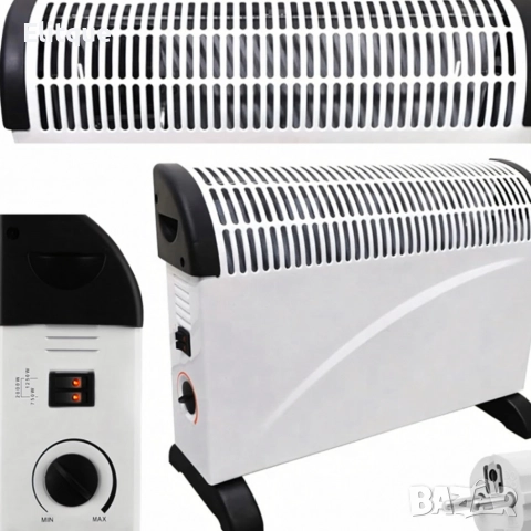 Електрически конвектор 2000 W с термостат – Енергийно ефективен и тих отоплител за всяко помещение, снимка 5 - Друга електроника - 52853039