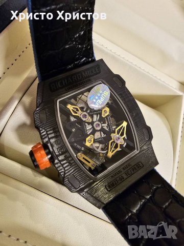 Луксозен мъжки часовник Richard Mille RM 027 RM27-04 Rafael Nadal, снимка 5 - Мъжки - 41335400