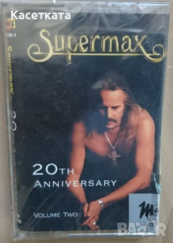Аудио касети /аудио касета/ Supermax ‎– 20th Anniversary volume 2, снимка 1 - Аудио касети - 41241757