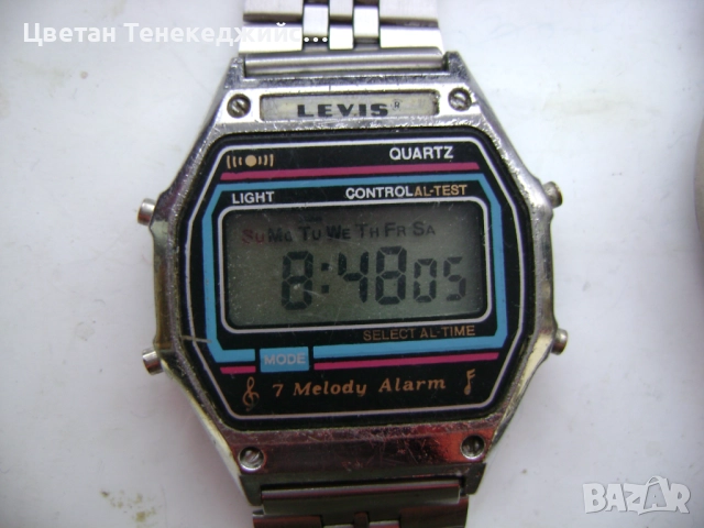 Продавам 5 броя кварцови часовника Levis,Master Anker,Sekonda,Swatch, снимка 2 - Мъжки - 52827830