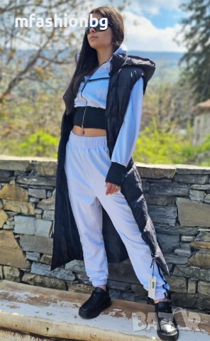 Дълъг Дамски Елек с качулка City Angels Jeans, 115см , снимка 9 - Елеци - 42083831