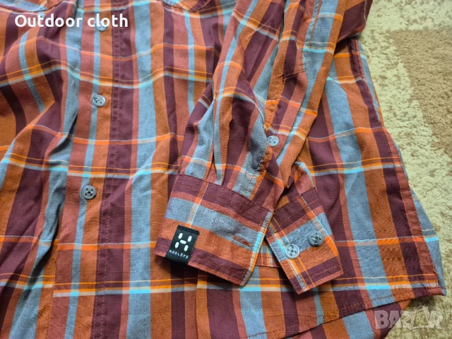 Haglofs мъжка риза туризъм лов риболов бушкрафт , снимка 6 - Ризи - 50853418